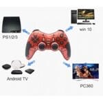 Wireless 6 in 1 Gaming Controller Red - Image 3