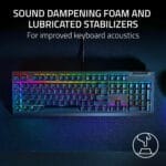 Razer BlackWidow V4 X - Mechanical Gaming Keyboard: Green Switches Tactile & Clicky - Image 2
