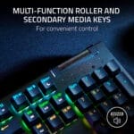 Razer BlackWidow V4 X - Mechanical Gaming Keyboard: Green Switches Tactile & Clicky - Image 5