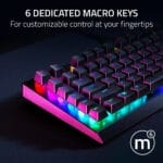 Razer BlackWidow V4 X - Mechanical Gaming Keyboard: Green Switches Tactile & Clicky - Image 6