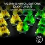 Razer BlackWidow V4 X - Mechanical Gaming Keyboard: Green Switches Tactile & Clicky - Image 7