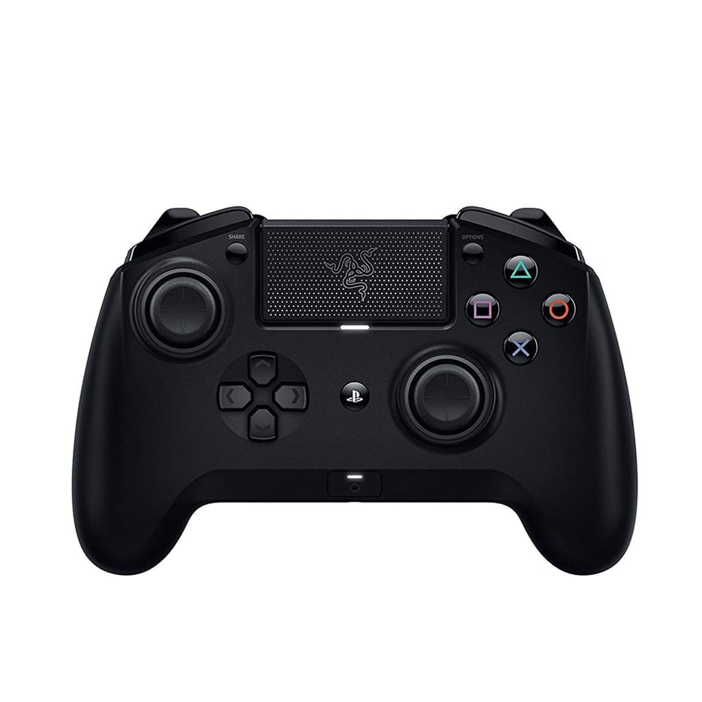 raiju.jpg Razer Raiju Tournament Edition - Gaming Controller Bluetooth & Wired Connection (PS4 PC USB Controller with Four Programmable Buttons, Quick Control Panel and Ergonomics Optimized for Esports) - Image 1
