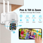 DoHonest Security Camera Outdoor HD 1080P Wi-Fi IP Cam Pan Tilt 360