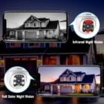 DoHonest Security Camera Outdoor HD 1080P Wi-Fi IP Cam Pan Tilt 360