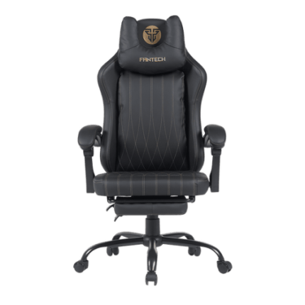 FANTECH GC193 Gaming Chair with Adjustable Leg Rest-BLACK