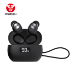 BLACK FANTECH WAVE 14 TW14 TRUE WIRELESS EARBUDS