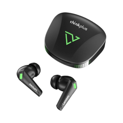 BLACK Lenovo TWS Wireless Bluetooth 5.1 Gaming Earbuds