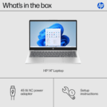 HP 14‑ep2035cl Natural Silver – Intel Core 3 N355 – 16 GB DDR4 – 512 GB NVMe SSD – Intel UHD Graphics – 14″ FHD – Win 11