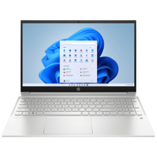 78G38AV-1 HP Pavilion 15t‑eg300 78G38AV – 15.6″ FHD – Intel Core i7‑1355U – 16 GB DDR4 – 256 GB NVMe SSD – Intel Iris Xe Graphics – Win 11 – Natural Silver – Backlit Keyboard