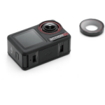 DJI Osmo Action 5 Pro Adventure Combo – 1/1.3″ CMOS – 40 MP – 4K/120fps HDR – RockSteady 3.0/3.0+ – HorizonSteady – 64 GB Internal Storage (47 GB usable) – 20 m Waterproof – Dual OLED Touchscreens – 4 hr Battery – Wi‑Fi 6.0 – USB 3.0