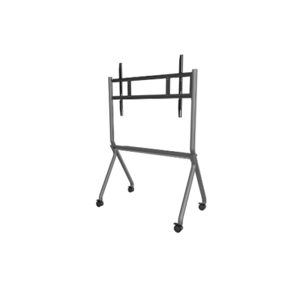 BenQ MT01 – Mobile Rolling Stand with VESA Mount – Supports 55" to 98" Displays – 120 kg Load – Shelf & Floor Locks – Smooth Mobility