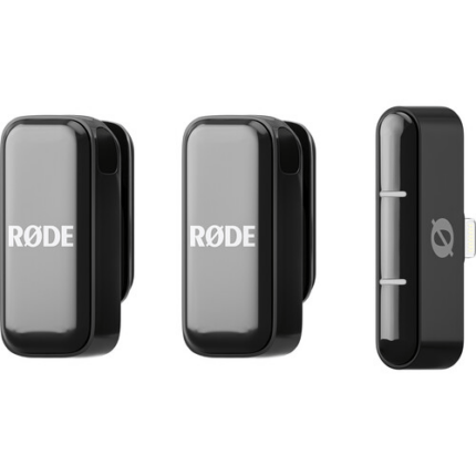 rode wireless micro (2+1+charging case) BK USB-C