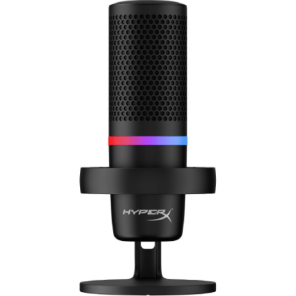 HYPERX Duocast Omnidirectional USB Microphone RGB Lighting Black