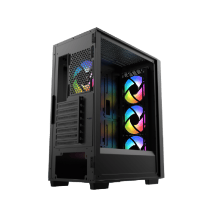 XIGMATEK LUX G BLACK METAL GREY ATX