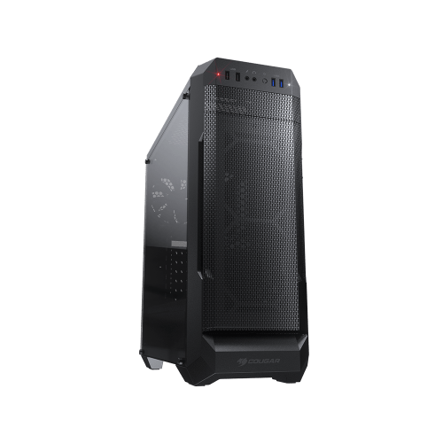 MX331MESH COUGAR MX 331 MESH MID TOWER GAMING CASE two 2.5” SSDs, and two 3.5” HDDs