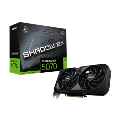 RTX507012GSHADOW2X MSI GeForce RTX 5070 12G SHADOW 2X OC