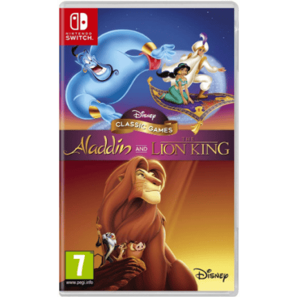 Nintendo Switch Disney Classic Games Aladdin and The Lion King