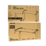 Green Lion RGB Gaming Desk - Black