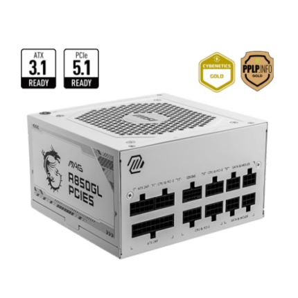 MSI MAG A850GL PCIE5 WHITE