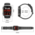 Blackview W60 2.01-inch 900mAh LED Flashlight Campass Outdoor Smart Watch