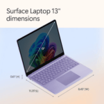 Microsoft Surface Laptop 13" Touchscreen Snapdragon X Plus 8-Core 16GBRam 512GBNVMe Violet