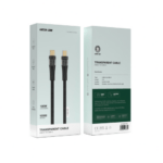 Green Lion Transparent Cable USB-C to USB-C