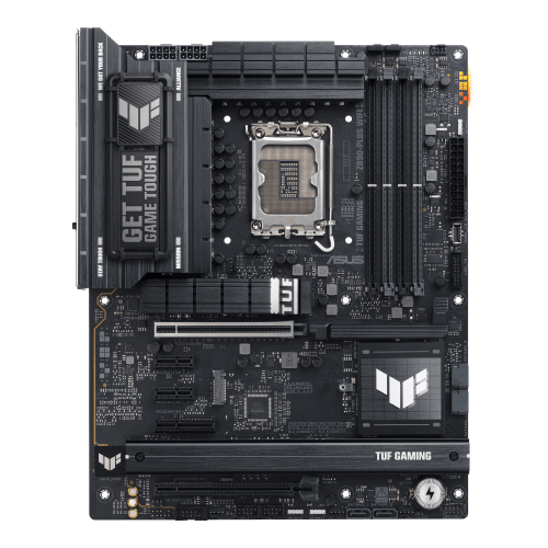 90MB1IQ0-M0EAY0-5 ASUS TUF GAMING Z890-PLUS WIFI ATX motherboard LGA 1851 DDR5 up to 9066MT/s PCIe 5.0 2.5Gb Ethernet Wi-Fi 7 4x M.2 slots