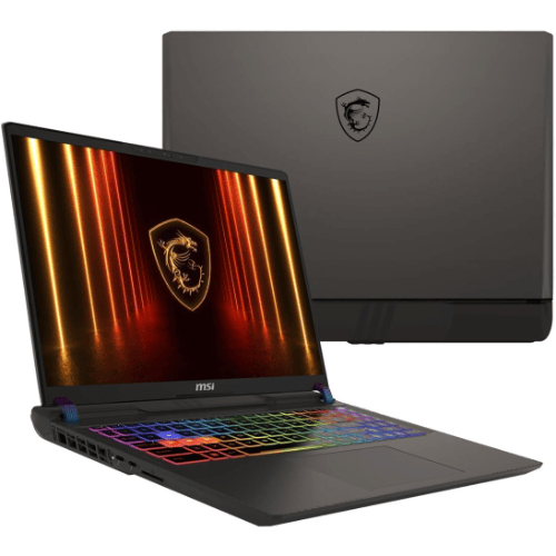 9S7-15M352-400 MSI Vector 16 HX AI 400 16" 240Hz QHD+ Intel Ultra 9-275HX GeForce RTX 5080 16GB 16GBRam 1TBSSD Windows 11