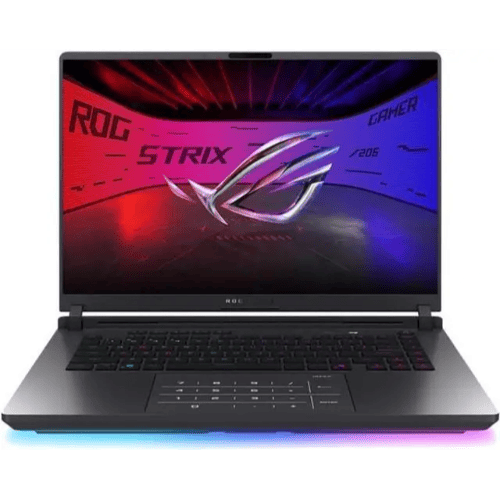 ASUS ROG Strix G16 - 16 Inch Gaming Laptop, Intel Core Ultra 9 275HX, 16GB DDR5 RAM - 1TB SSD, NVIDIA GeForce RTX 5070 Ti 12GB , Windows 11 ASUS ROG Strix G16 - 16 Inch Gaming Laptop, Intel Core Ultra 9 275HX, 16GB DDR5 RAM - 1TB SSD, NVIDIA GeForce RTX 5070 Ti 12GB , Windows 11