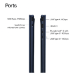 HP Omnibook X Flip 14-fm0023dx Intel Core Ultra 7-256V 1TB SSD 16GB DDR514.0 Inch Touch Intel Arc 140V Atmospheric Blue Windows 11 Home