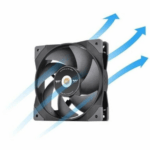 Thermaltake SWAFAN GT12 PC Cooling Fan 3 Types of Detachable Fan Blades High Pressure/High Air Flow/ Reversed (Single Fan Pack)