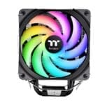 Thermaltake UX200 SE 5V Motherboard ARGB Sync 16.8 Million Colors 15 Addressable LED AMD/Intel (LGA 1700) Universal Socket Copper Base U-Shape Heatpipes 170W CPU Cooler CL-P105-AL12SW-A