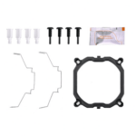 Thermaltake UX200 SE 5V Motherboard ARGB Sync 16.8 Million Colors 15 Addressable LED AMD/Intel (LGA 1700) Universal Socket Copper Base U-Shape Heatpipes 170W CPU Cooler CL-P105-AL12SW-A