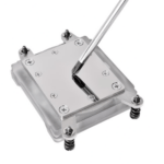 Thermaltake Pacific W6 16.8 Million Color RGB Alexa Razer Chroma Syncable AMD Ryzen Threadripper TR4 Full Coverage CPU Water Block CL-W225-CU00SW-A