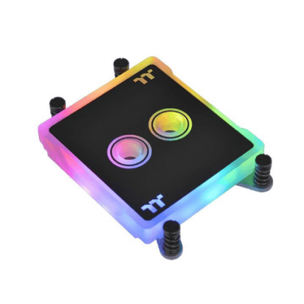 Thermaltake Pacific W6 16.8 Million Color RGB Alexa Razer Chroma Syncable AMD Ryzen Threadripper TR4 Full Coverage CPU Water Block CL-W225-CU00SW-A