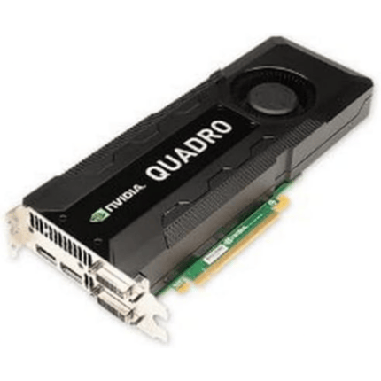 PNY Quadro K5000 Graphic Card 4 GB DDR5 SDRAM PCI Express 3.0-4096 x 2160 Fan Cooler DirectX 11.0 OpenGL 4.3 DisplayPort DVI VCQK5000-T