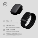 WHOOP 4.0 Wearable Health Fitness & Activity Tracker Continuous Monitoring Performance Optimization Heart Rate Tracking Improve Sleep Strain Recovery Wellness