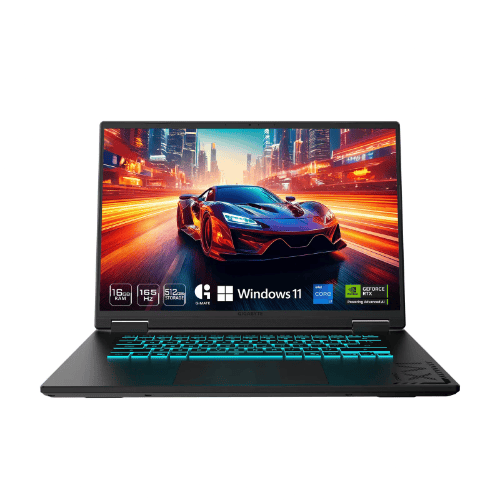 GIGABYTE - GAMING A16 - 16" 165Hz 1920x1200 WUXGA Intel Core i7-13620H - 512GB SSD - 16GB DDR5 RAM - GeForce RTX 4050 - Black Steel GIGABYTE - GAMING A16 - 16" 165Hz 1920x1200 WUXGA Intel Core i7-13620H - 512GB SSD - 16GB DDR5 RAM - GeForce RTX 4050 - Black Steel