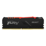 Kingston Memory KF426C16BB/8 8GB 2666MHz DDR4 CL16 DIMM FURY Beast