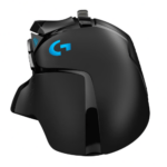 Logitech G502 HERO High Performance Wired Gaming Mouse HERO 25K Sensor 25,600 DPI RGB Adjustable Weights Black
