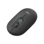 Logitech POP Mouse, Wireless Mouse with Customizable Emojis, SilentTouch Technology, Precision/Speed Scroll, Compact Design, Bluetooth Multi-Device OS Compatible, Graphite