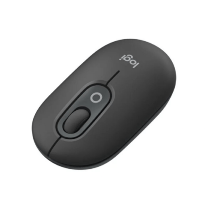 Logitech POP Mouse, Wireless Mouse with Customizable Emojis, SilentTouch Technology, Precision/Speed Scroll, Compact Design, Bluetooth Multi-Device OS Compatible, Graphite
