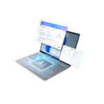 Lenovo ThinkBook 16 G8 IAL Laptop, 16" WUXGA IPS Display, Intel Core Ultra 7 255H Processor, 16GB RAM, 512GB SSD, Intel Arc 140T GPU, English (UK) Keyboard, No OS, Arctic Grey | 21SK0030GP